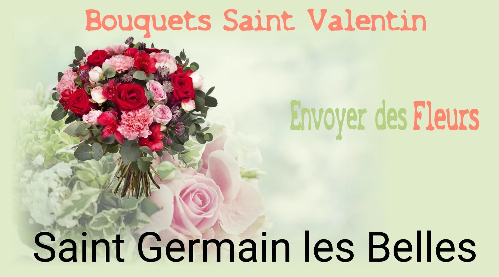 Roses de Saint-Valentin livrées à Saint-Germain-les-Belles